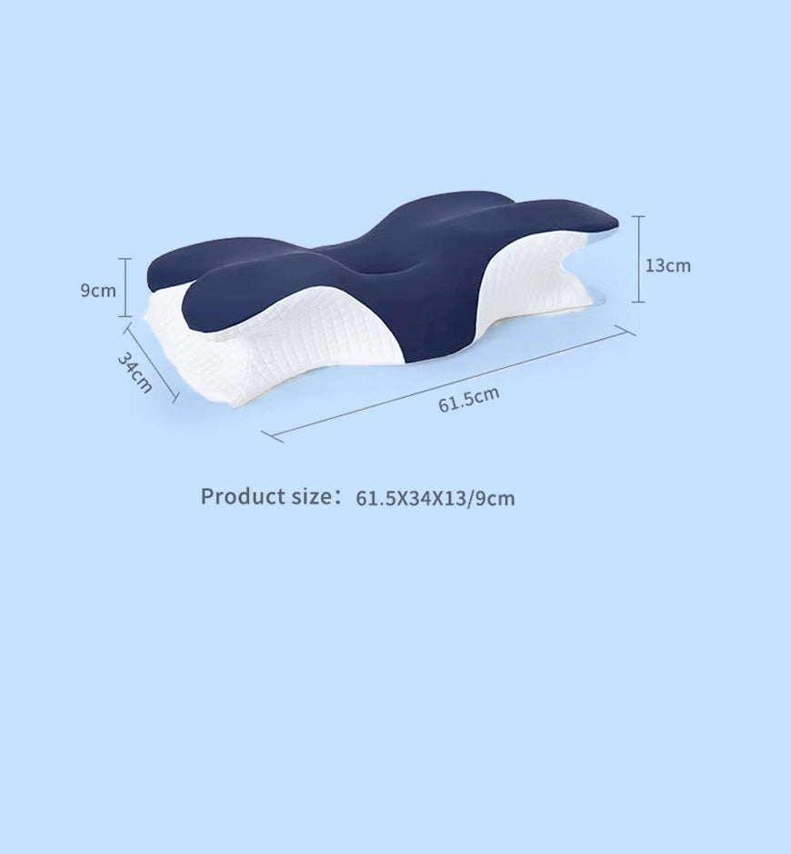 Orthopedic Memory Foam Butterfly Pillow