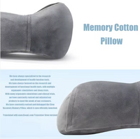Foldable Airplane Memory Foam Neck Pillow