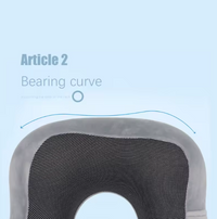 Foldable Airplane Memory Foam Neck Pillow